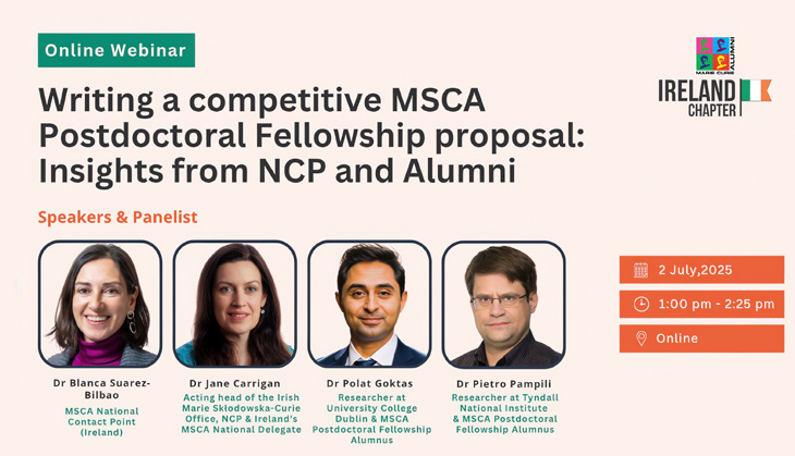 News from the MCAA - Writing a competitive MSCA Postdoctoral Fellowship proposal: Insights from NCP and Alumni - September 2025