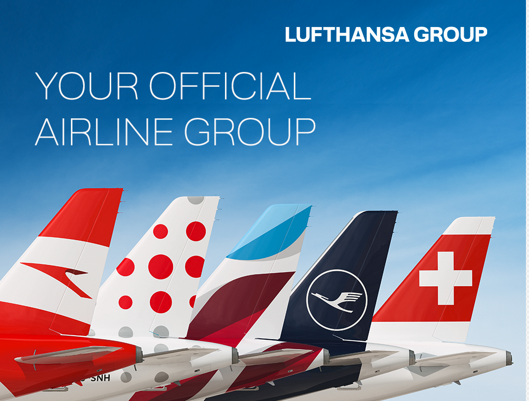Banner of the Lufthansa Group