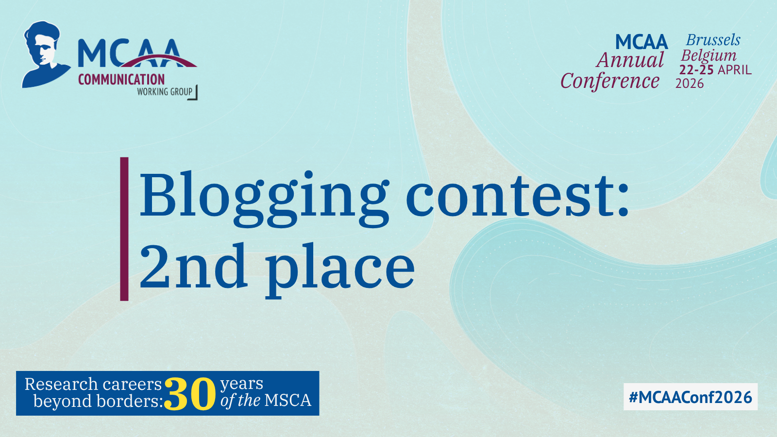 Blogging contest: 2nd place