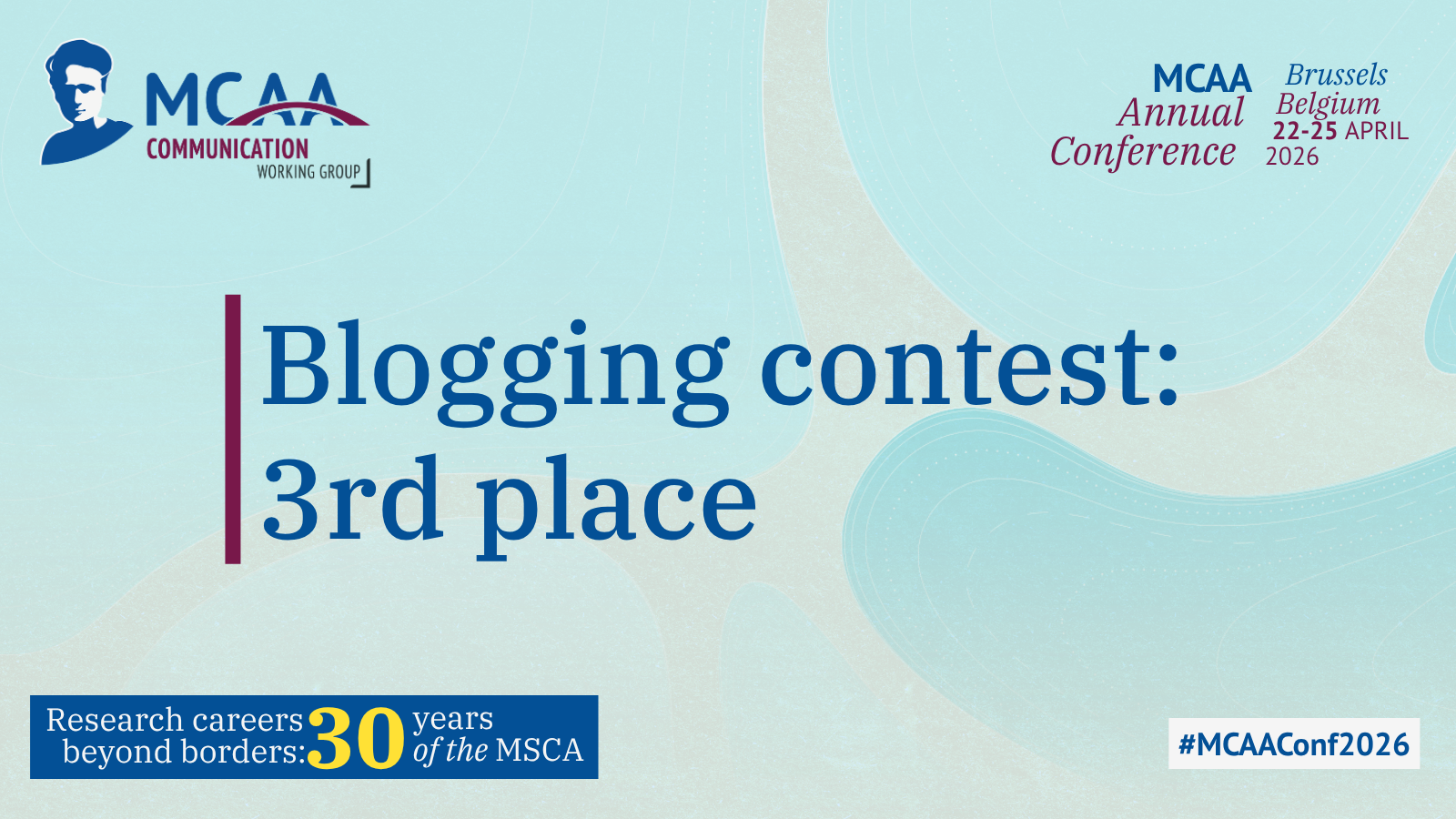 Blogging contest: 3rd place