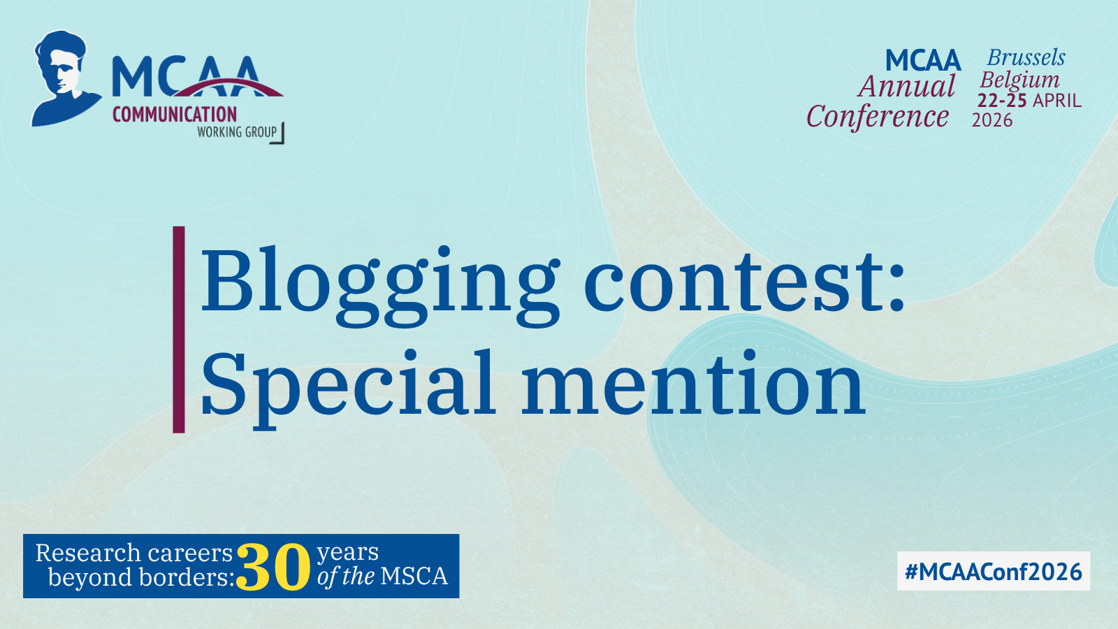 Blogging contest: Special mention