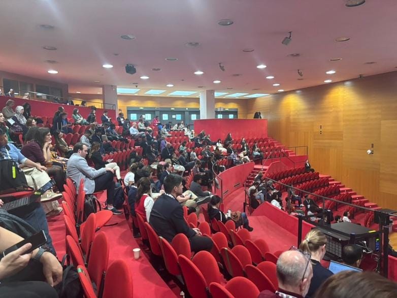 The audience in Aula Magna in Milan. Photo: S. Cveček