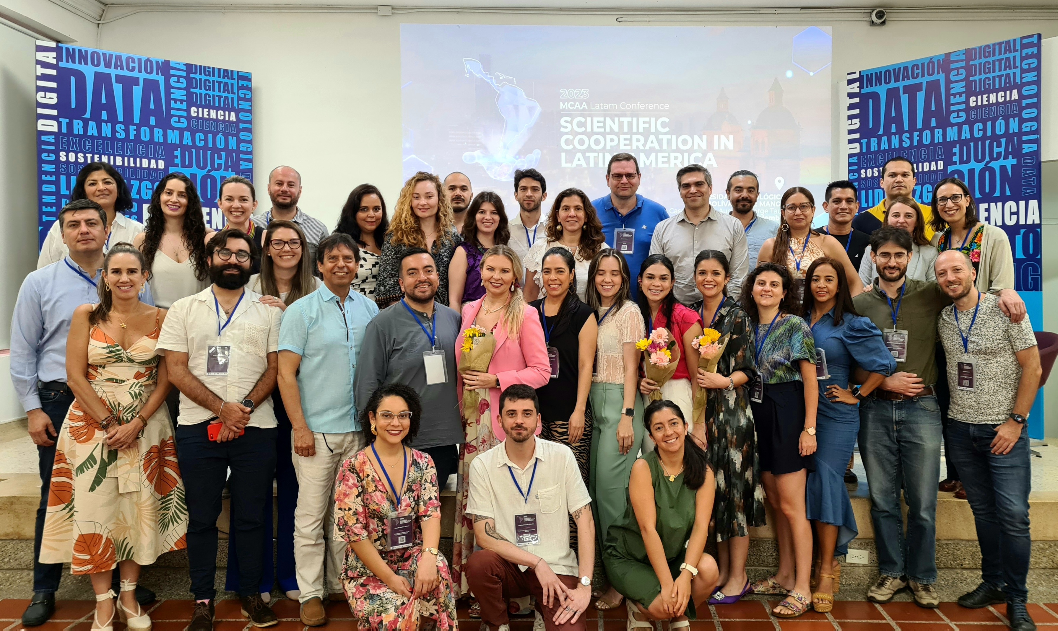 Group photo of the Closing Ceremony of the MCAA Latam Conference 2023.