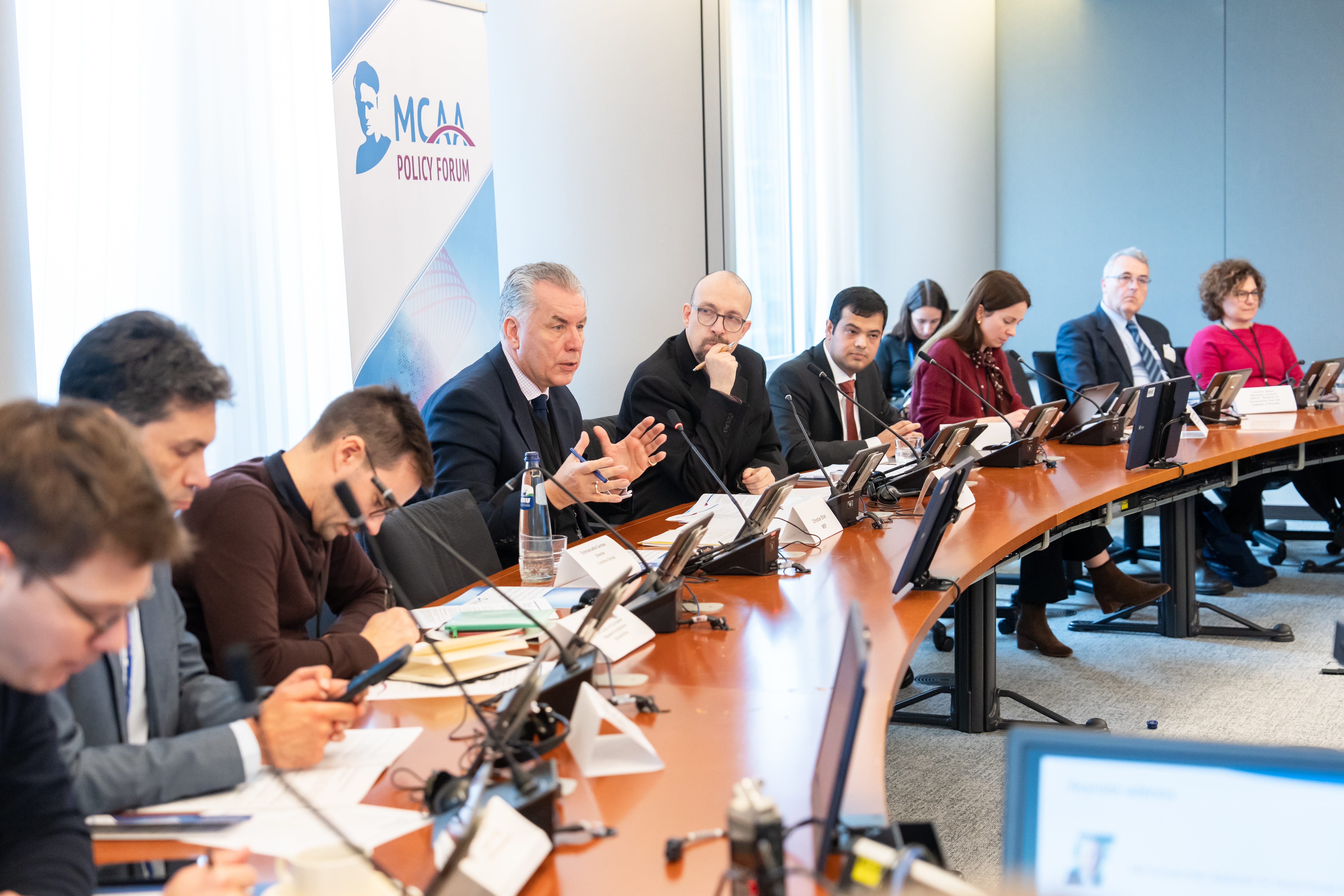 The MCAA Policy Forum 2025 gathered representatives from the European Parliament, the Council of the European Union, and the European Commission in Brussels in December