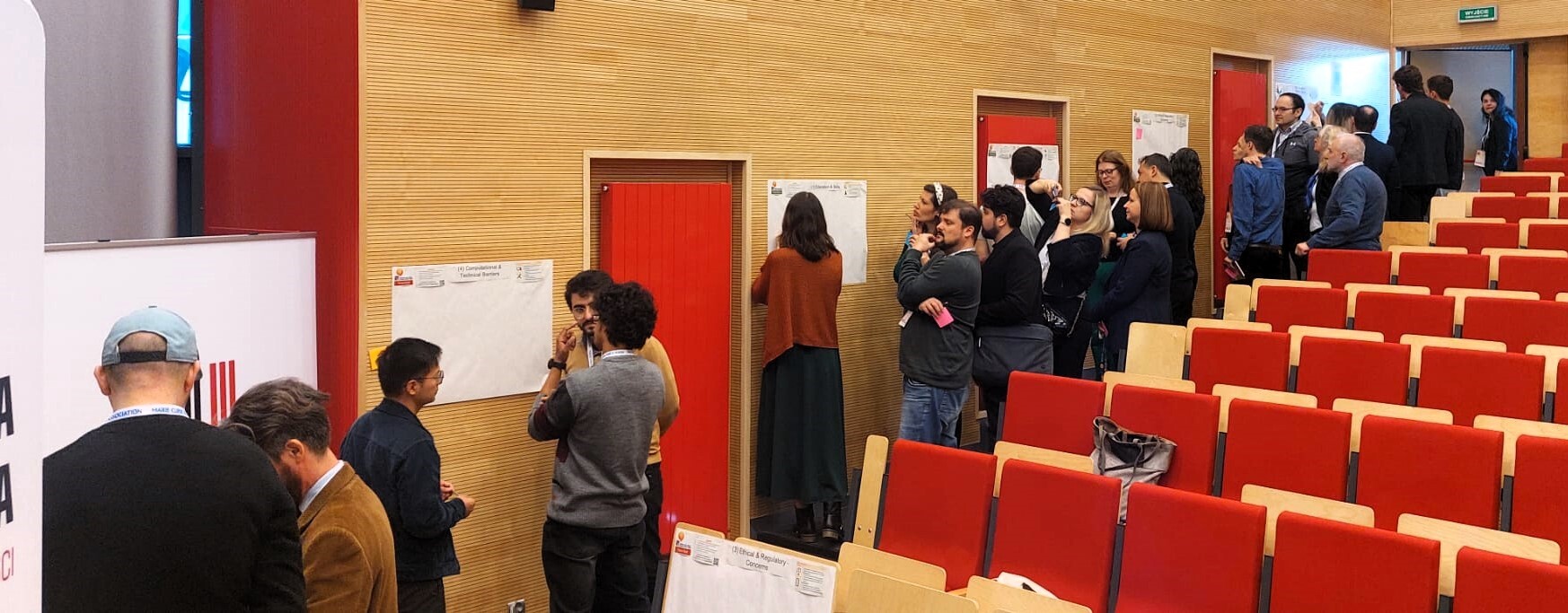 People participating in the AI General Interest Group workshop at the MCAA Annual Conference 2025