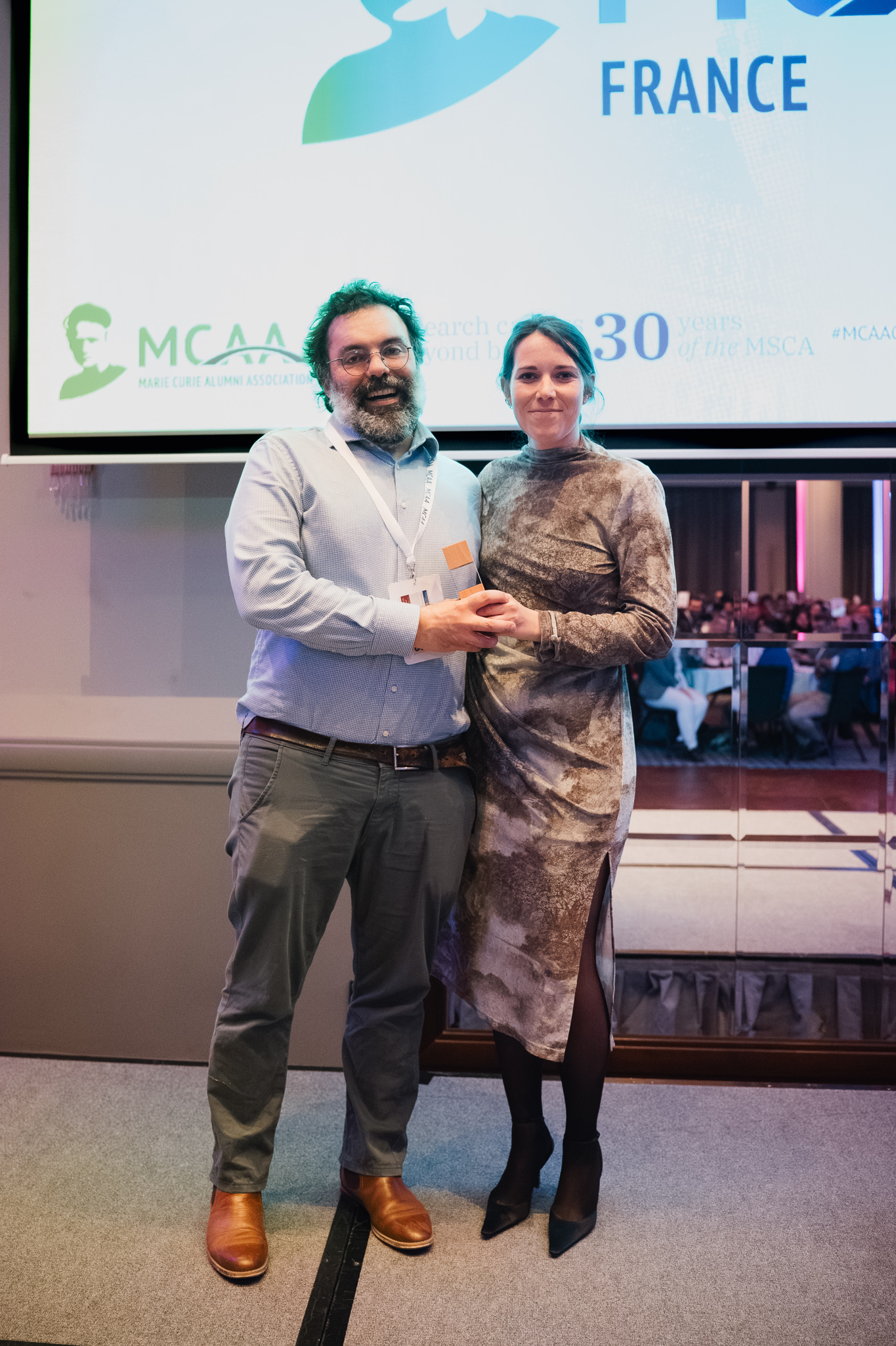 European Chapter Award: MCAA France Chapter via Giulia Rizzo and Alberto Gregori