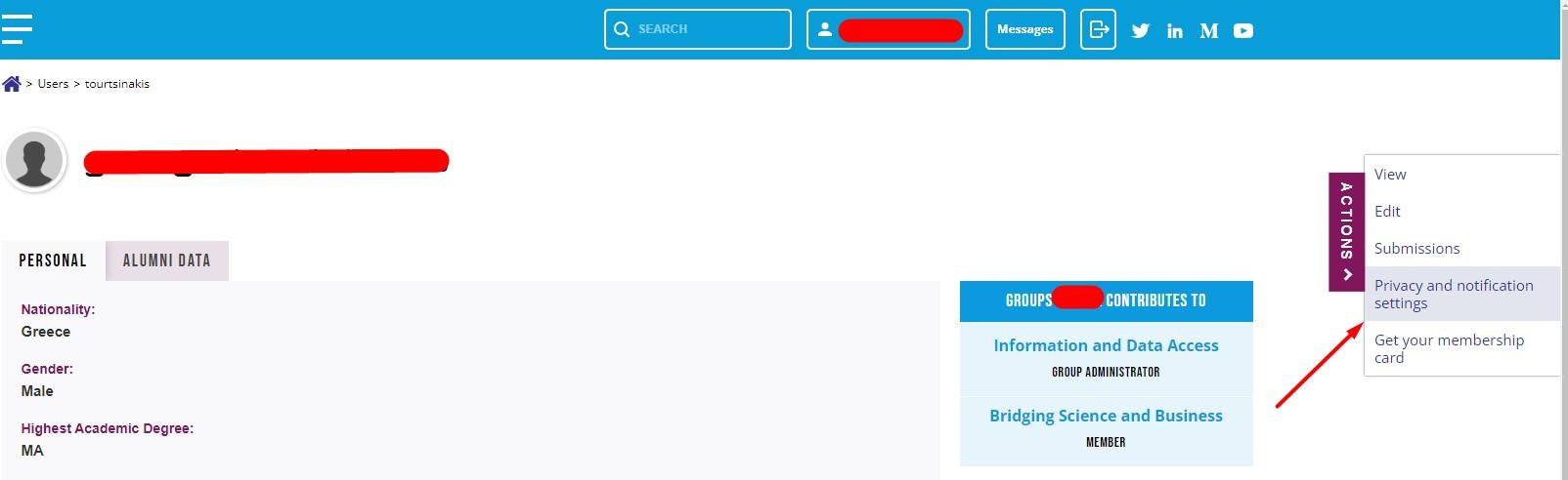 Figure 3 Change notificaiton