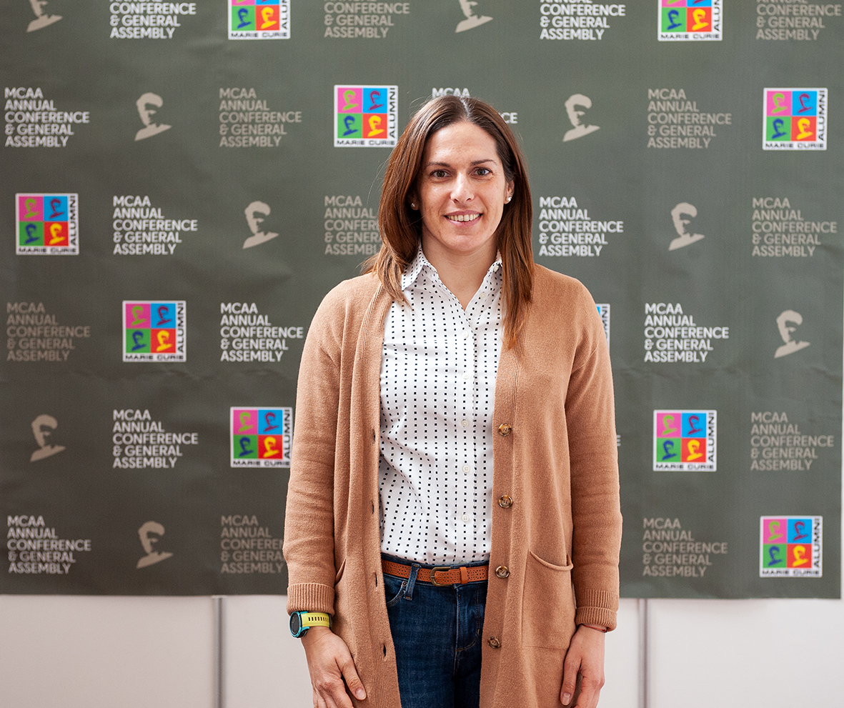 Corinne Portioli at the AC&GA 2023 in Cordoba (Spain)