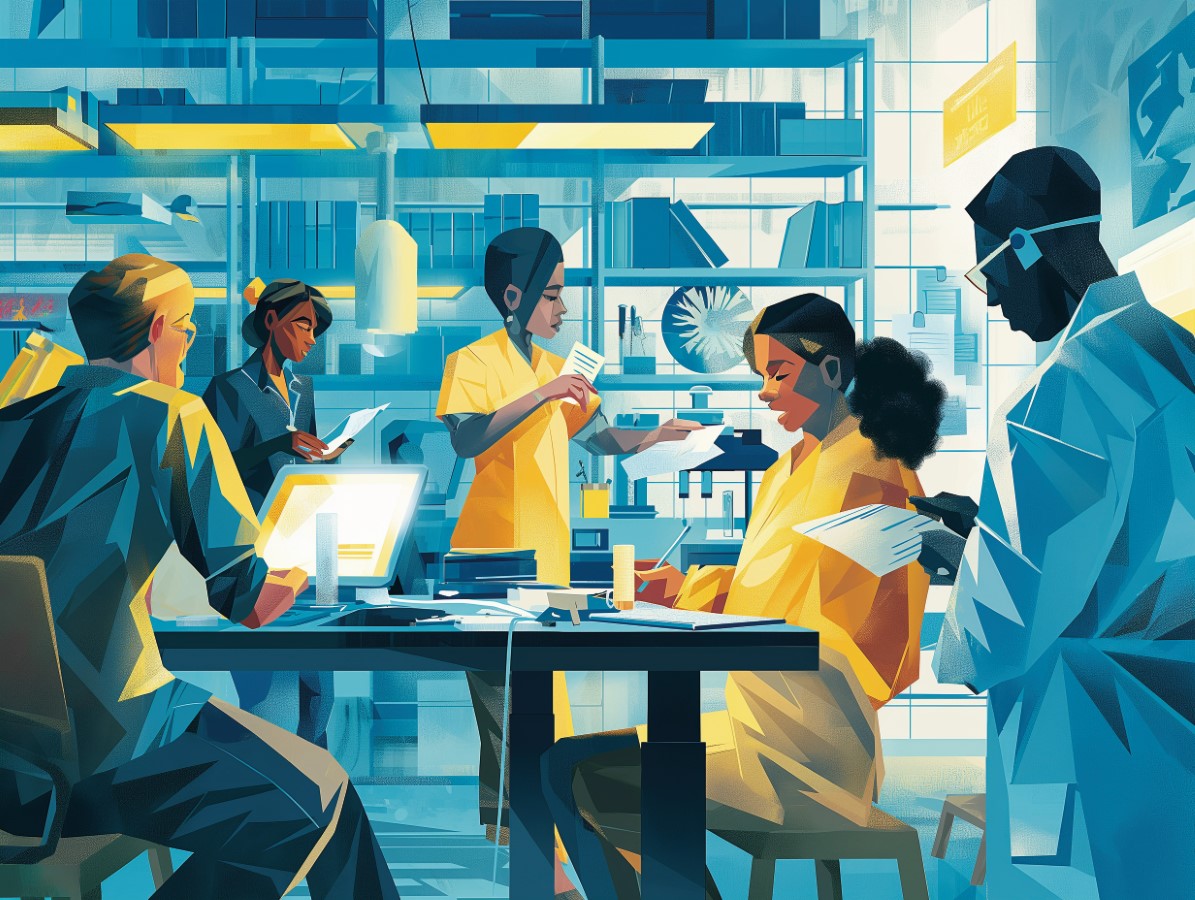 Create a vibrant and detailed illustration
