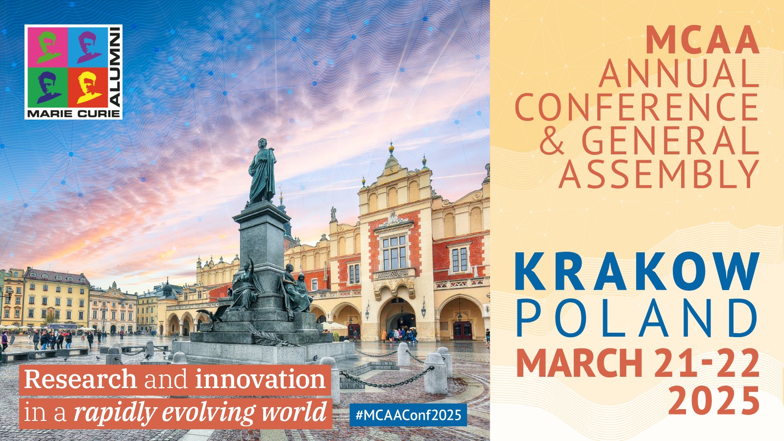 General Annual Conference & General Assembly Krakow Poland March 21-22 2025banner