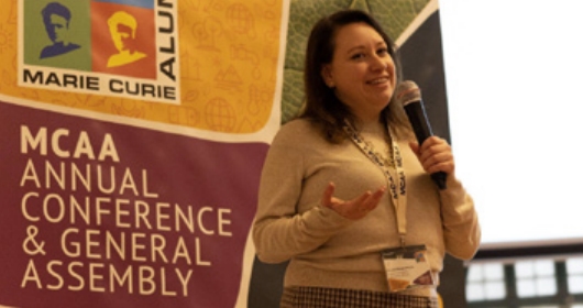 Giulia Malaguarnera at the AC&GA
2023 in Cordoba (Spain)