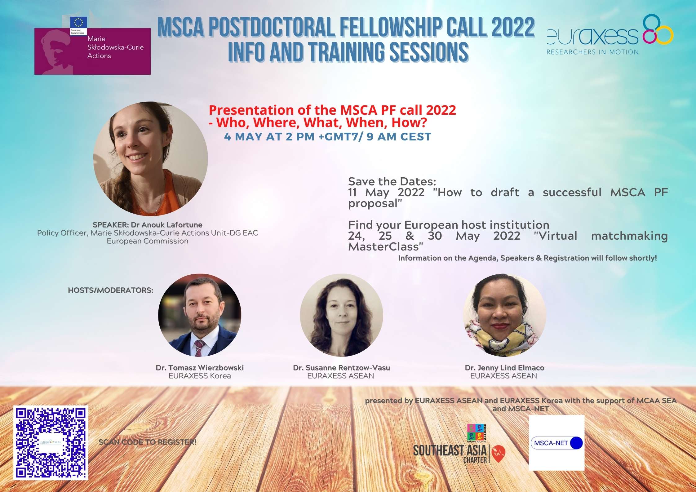 MCAA SEA Postdoc