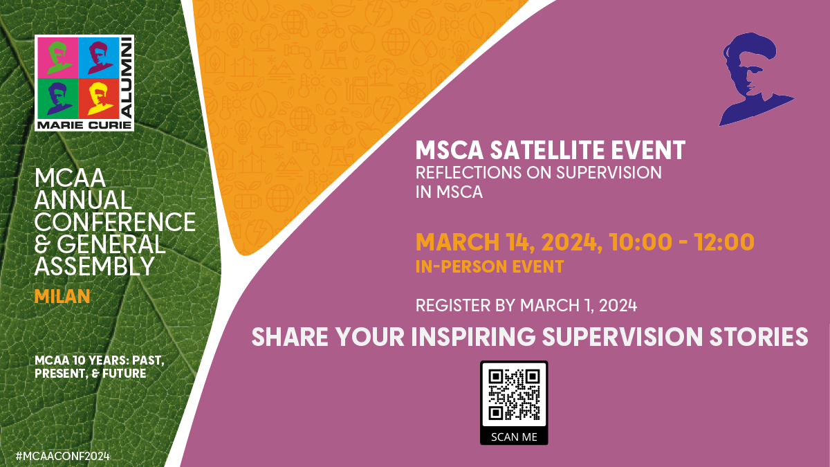 msca satellite event share your inspiring supervision stories