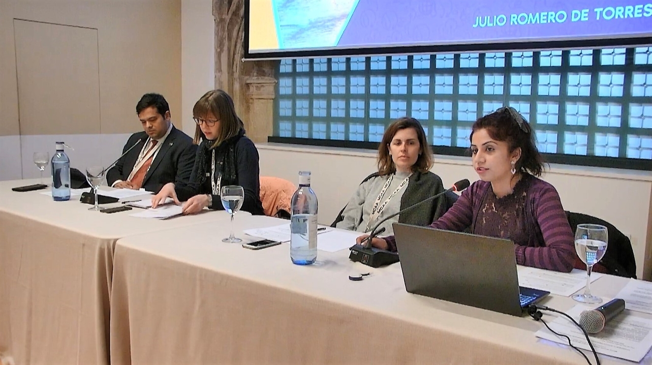 Panellists during PS11 (from left): Mostafa Moonir Shawrav, Karen Stroobants, Joana Moscovo and Pooja Khurana