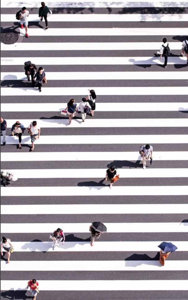 people walking