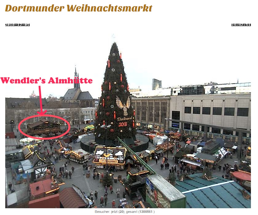 Wendlers Almütte is the meeting place for the Christmas meet-up on December 17 at 7pm Meeting place: Wendlers Almhütte