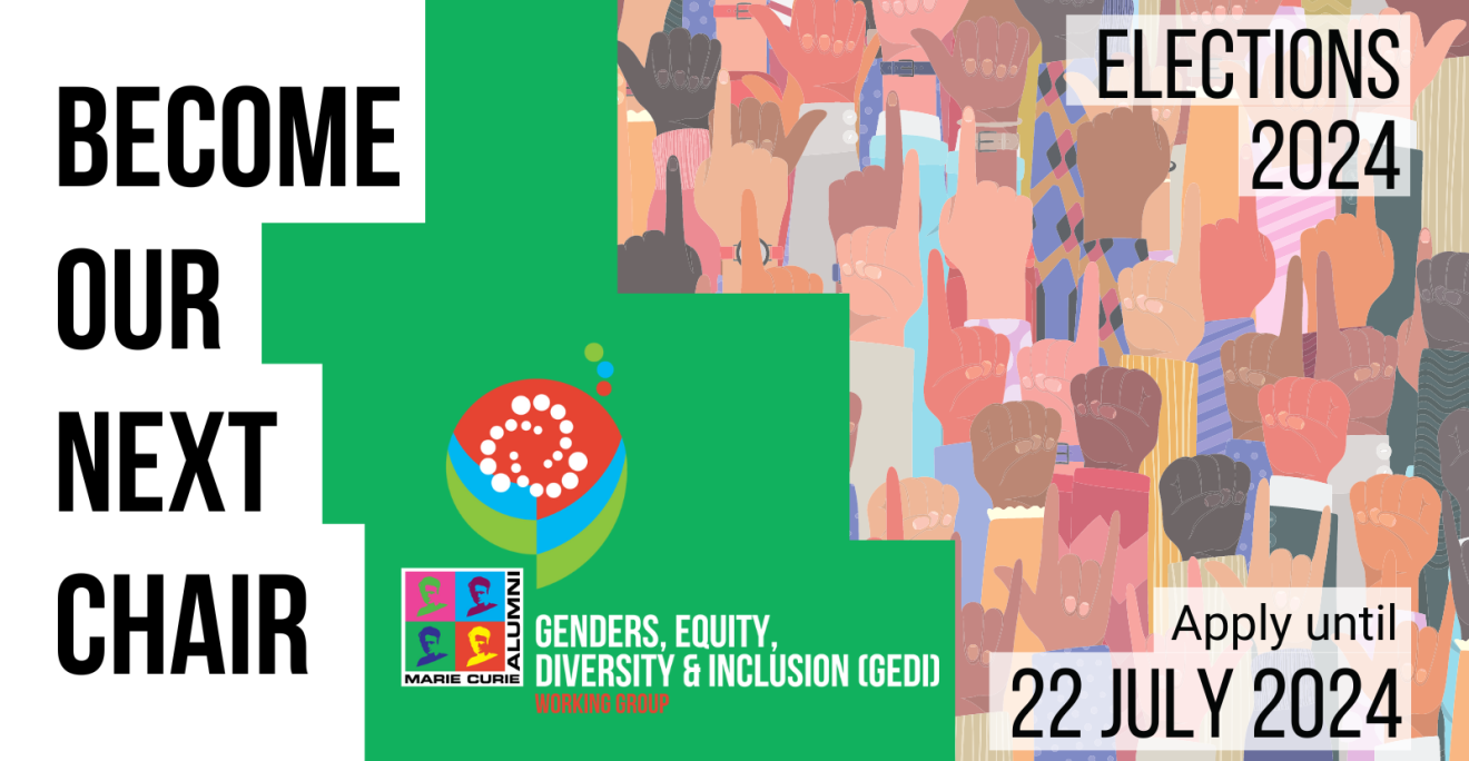 banner for the chapter elections