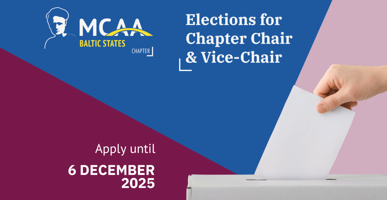 Baltic States chapter elections banner