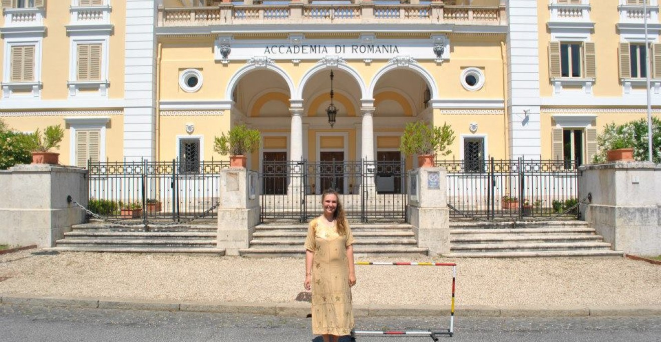 at the Accademia di Romania a Roma