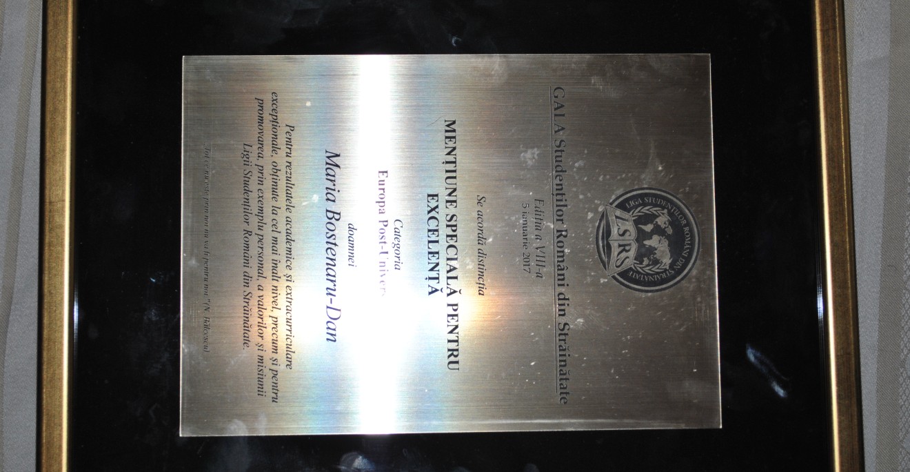 special mention LSRS