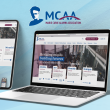 Image showcasing the new MCAA website on a tablet, laptop, and smart phone