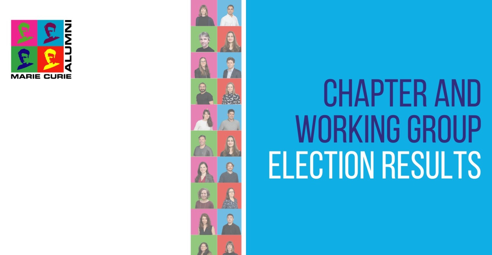 Chapter and working group election results