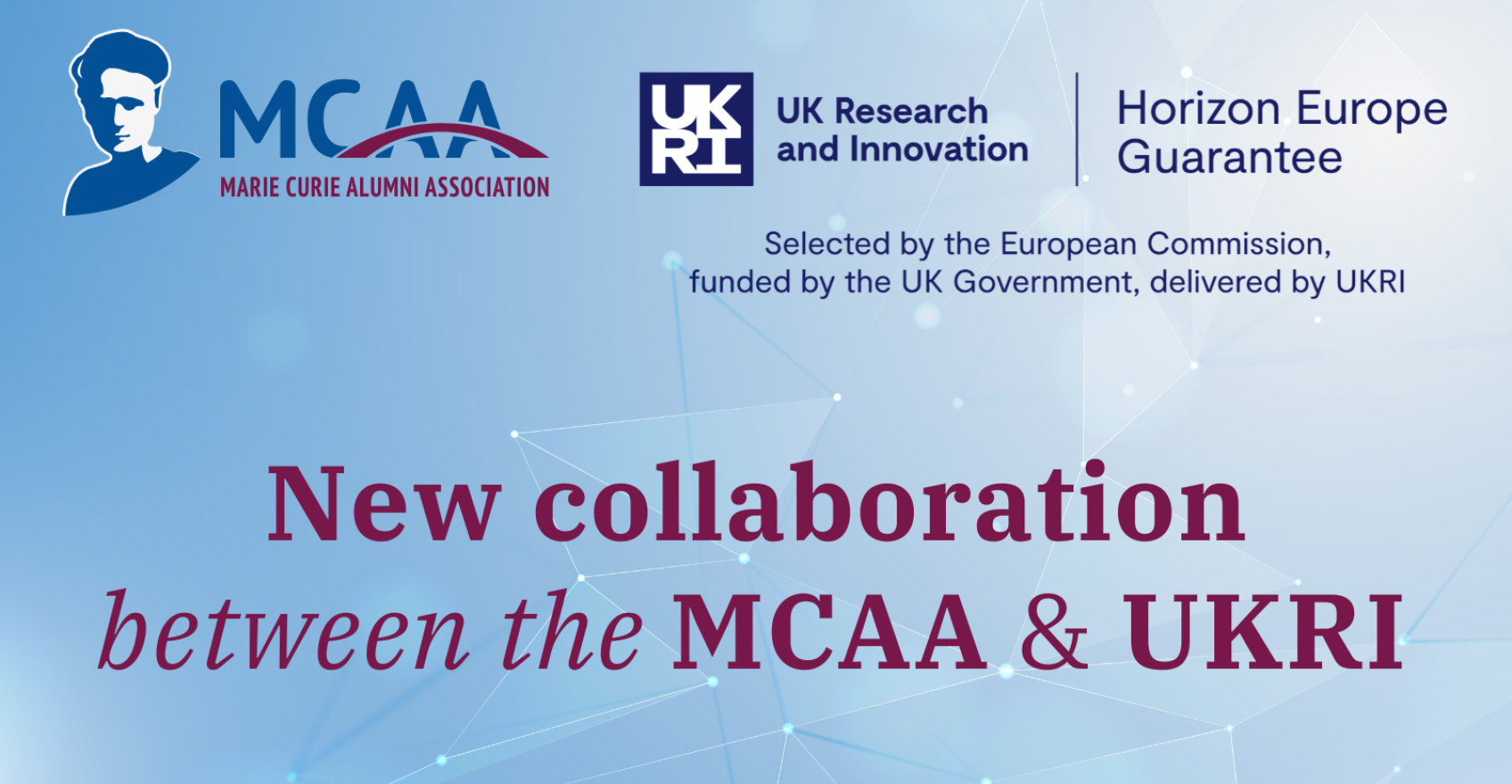New collaboration between the MCAA and UKRI