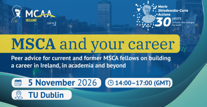MSCA and your career event banner