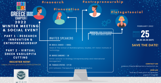 Research Innovation and Creative Entrepreneurship_MCAA Greece Chapter 2022 online Winter Meeting